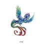 WYUEN 12 PCS Hummingbirds Temporary Tattoo Sticker for Women Men Fashion Body Art Adults Waterproof Hand Fake Tatoo 9.8X6cm (FW12-25)