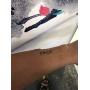 6 Sheets Temporary Tattoo Small Sticker 26 Black Letters Waterproof Number Tatuajes Tattoos Waterproof Tattoo Alphabet