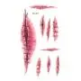 Étiquettes Tattoo Temporaires Halloween 3D - 10 Feuilles - Nouvelles pour 2021 - Étiquettes Temporaires Effrayantes Halloween pour Hommes Femmes Adultes Décoration Cosplay Halloween