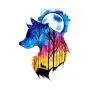 WYUEN 12 PCS/lot Wolf Temporary Tattoo Sticker for Women Men Fashion Body Art Adults Waterproof Hand Fake Tatoo 9.8X6cm FW12-01 (Wolf1)