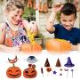 Temporary Tattoos Kids, 150 Assorted Halloween Tattoo Waterproof Cute Designs Stick on Children Tattoos, Pumpkin Tattoos Stickers for Kids Children Party Favors,150Patterns