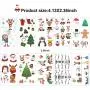 Konsait 170pcs Christmas Temporary Tattoos for Kids,Cartoon Christmas Body Art Stickers Xmas Tattoos for Kids Christmas Supplies Rewards Party Bag Stocking Goodie Bag Stuffers Party Fillers Konsait 170pcs Christmas Temporary Tattoos for Kids,Cartoon Christmas Body Art Stickers Xmas Tattoos for Kids Christmas Supplies Rewards Party Bag Stocking Goodie Bag Stuffers Party Fillers