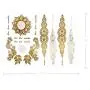 Terra Tattoos Temporary Metallic Tattoos - 75 Gold Tattoos Terra Tattoos Temporary Metallic Tattoos - 75 Gold Tattoos