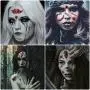 Halloween Temporäre Narben- und Insekt-Tätowiersticker – Fake Blutungswunde mit Krusten-Decals für Maskenball-Streiche, Bühnenillusionen, Make-up, Zombie-Party-Dekorationen