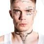 Face Tattoo,Halloween Temporary Tattoos Sticker, Halloween Costume Accessories,Parties Tattoos,5 Sheets Face Neck Hands Arm Tattoos Sticker.