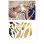 Terra Tattoos Temporary Metallic Tattoos - 75 Fake Gold Tattoos