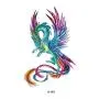 WYUEN 12 Stück Kolibri Temporäre Tattoos für Damen Herren Mode Körperkunst Erwachsene Wasserdicht Hand Falschen Tattoo 9,8 x 6 cm (FW12-25)