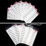 DAGEDA Brown 81 Pairs 9 PC Eyebrow Transfers Stickers, Long Lasting Natural Waterproof Bionic Eyebrow Water Transfer Tattoo Eyebrow Sticker For Woman Man Makeup Tool（Brown）