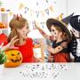 Konsait 86PCS Halloween Tattoos Spider Tattoos, Spider Web Spider Net Tattoos, Halloween Face Shoulder Arm Tattoo Stickers for Women Men Kids Boys Halloween Cosplay Accessories