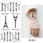 5 Sheets Temporary Waterproof Tattoo Sticker Vivid Life Like Lotus Beauty Body Makeup Art 5 Sheets Temporary Waterproof Tattoo Sticker Vivid Life Like Lotus Beauty Body Makeup Art
