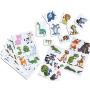 Temporary Tattoos for Kids, Non-Toxic Cartoon Theme Fake Tattoos Stickers for Children Boys Girls Halloween Birthday Party Favors Supplies (Animal)
