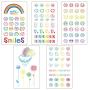 Ooopsi Fashion Temporary Tattoos Body Sticker for Adults Kids Women Men - Fake Colorful Tattoos Body Art Sticker Hand Neck Wrist Cover Up Set