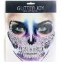 Leoars Full Face Gems Jewels, Halloween Temporary Face Tattoos, Rhinestone Face Jewels Tattoo Stickers, Crystals Body Gems Stick on Face for Festival Rave Party Outfit