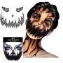 4 Pack Day Of The Dead Skull Temporary Rhinestone Temporary Face Tattoo,Face Stickers Gems Jewels for Halloween Festival Rave Party Outfit 4 Pack Day Of The Dead Skull Temporary Rhinestone Temporary Face Tattoo,Face Stickers Gems Jewels for Halloween Festival Rave Party Outfit