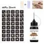 Kit Temporaire Jacknb – Gel Jaunay 40 Pcs, Tatouages Libres Semi-Permanents, Stencils de Tatouage DIY, Tatouages Faux, Pour Femmes et Enfants – Kit Complet. Kit Temporaire Jacknb – Gel Jaunay 40 Pcs, Tatouages Libres Semi-Permanents, Stencils de Tatouage DIY, Tatouages Faux, Pour Femmes et Enfants – Kit Complet.