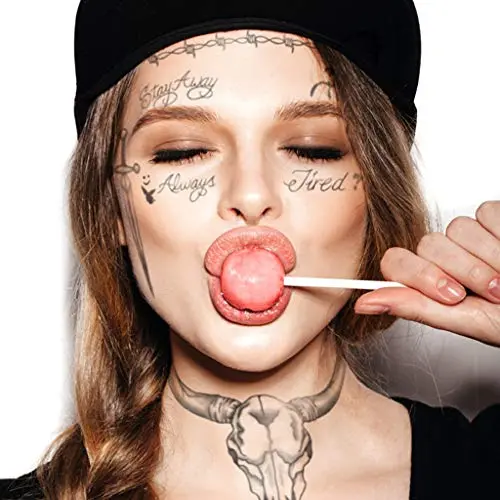 Post Malone Face Tattoo Set | Temporary Tattoos | Halloween Costume | Skin Safe | 16 Tattoos Total Post Malone Face Tattoo Set | Temporary Tattoos | Halloween Costume | Skin Safe | 16 Tattoos Total