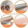 Tattoo Bandages Waterproof Clear Aftercare Skin Protective Transparent Film Dressing Adhesive Protective Tattoo Supplies Film Sticker 8 inch X 8 Inch (5 Pack)
