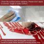 DUOFIRE Halloween Decorations Bloody Footprint Handprint Weapons Floor Window Wall Sticker and Wound Tattoos for Halloween Party Horror Decal 12 Sheets