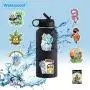 Acekar Rick and Morty Stickers for Hydro Flask, | 50 PCS | Vinyl Waterproof Stickers for Laptop,Skateboard,Water Bottles,Computer,Phone, Cute Anime Stickers (Rick and Morty)
