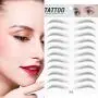 DKAF 2 Pcs 3D Hair-Like Authentic Eyebrows, Waterproof Imitation Ecological Natural Tattoo Eyebrow Stickers, Grooming Shaping Brow Shaper Makeup Eyebrow Transfer-E15 DKAF 2 Pcs 3D Hair-Like Authentic Eyebrows, Waterproof Imitation Ecological Natural Tattoo Eyebrow Stickers, Grooming Shaping Brow Shaper Makeup Eyebrow Transfer-E15