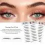 2 Pcs 3D Cheveux-Similaires Sourcils Authentiques, Stickers de Sourcils Naturels Écologiques Imitation Waterproof, Façonneur de Sourcils de Maquillage pour le Traçage - E09 2 Pcs 3D Cheveux-Similaires Sourcils Authentiques, Stickers de Sourcils Naturels Écologiques Imitation Waterproof, Façonneur de Sourcils de Maquillage pour le Traçage - E09