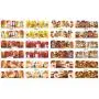 Fall Nail Art Stickers Halloween Thanksgiving Nail Art Accessories Decals 12 Sheets Maple Leaves Water Transfer Autumn Nail Stickers for Women Girls Fingernail Toenail Decoration Manicure Tips Tattoos