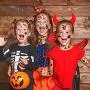 Halloween Aufkleber Set für Kinder Party Temporäre Tattoos Sticker, Fröhliche Halloween Party Temporäre Tattoos Aufkleber, 10 Blätter