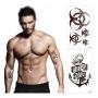 Konsait Temporary Tattoo Kit for Adults Kids Women Men(18 Sheets), Temporary Tattoo Stickers Paper Fake Tattoo Paper Body Sticker Set for Party Favors,Dragon Eye Deer Head Geometric Vine Chakra
