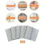 Tattoo Bandages Waterproof Clear Aftercare Skin Protective Transparent Film Dressing Adhesive Protective Tattoo Supplies Film Sticker 8 inch X 8 Inch (5 Pack)