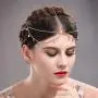 Goldene kleine Münz Haarband Boho Festival Hochzeit Kopfschmuck Haarband Frühlings/Sommer/Weihnachten Schmuck für Frauen und Mädchen