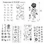 Konsait Temporary Tattoos for Adult Women Men Kids(30 Sheets), Waterproof Temporary Tattoo Fake Black Tiny Tattoos Body Art Sticker Hand Neck Wrist Cover Up Set