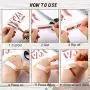 Halloween 30 Sheet Temporary Face Tattoo Decals Sticker 3D Zombie Scar Fake Bloody Wound for Cosplay Party Halloween Waterproof Masquerade Prank Prop Decorations Makeup for Women Men kids