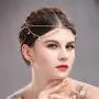 Goldene kleine Münz Haarband Boho Festival Hochzeit Kopfschmuck Haarband Frühlings/Sommer/Weihnachten Schmuck für Frauen und Mädchen