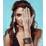 Terra Tattoos Temporäre Henna-Tattoos – Über 75 Mandala-Tattoos (Gold)

Terra Tattoos Temporäre Henna-Tattoos – Mehr als 75 Mandala-Tattoos (Gold)