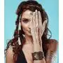 Terra Tattoos Temporary Henna Metallic Tattoos - Over 75 Mandala Tattoos (Gold)