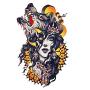Pinkiou Full Arm Sticker Women Sexy Temporary Tattoo Sticker Waterproof Fake Body Art Sticker (6 sheets)