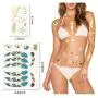 20 Sheets Temporary Tattoos for Women Girls Adults - Over 300 Shimmer Waterproof Fake Tatoos - Gold Tattoos Metallic Stickers in Bracelets, Feathers, Wrist and Arm Bands 20 Sheets Temporary Tattoos for Women Girls Adults - Over 300 Shimmer Waterproof Fake Tatoos - Gold Tattoos Metallic Stickers in Bracelets, Feathers, Wrist and Arm Bands