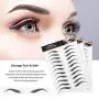 Étiquettes de transfert d'eyebrows en forme de cheveux 4D, 6 feuilles (66 paires), imperméables, style arc élevé pour femmes et filles, pour modeler les sourcils. Étiquettes de transfert d'eyebrows en forme de cheveux 4D, 6 feuilles (66 paires), imperméables, style arc élevé pour femmes et filles, pour modeler les sourcils.