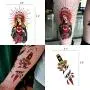 Imarisha Temporary Tattoos for Women Men Adults - Vintage Old School Design Body Arm Hand Temporary Semi-Permanent Tattoos Stickers 13 Sheets | Skin Safe | Waterproof | Removable Imarisha Temporary Tattoos for Women Men Adults - Vintage Old School Design Body Arm Hand Temporary Semi-Permanent Tattoos Stickers 13 Sheets | Skin Safe | Waterproof | Removable