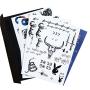 Leoars Face Temporary Tattoos, Face Neck Hands Arm Tattoos Sticker, Fake Tattoos for Adults Men Women Girls Kids Halloween Parties,4-Sheet