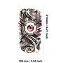 10 Feuilles de Tatouages Temporaires Grands pour Hommes, Tatouages Faux Résistants à l'Eau pour Hommes - Punk 10 Feuilles de Tatouages Temporaires Grands pour Hommes, Tatouages Faux Résistants à l'Eau pour Hommes - Punk