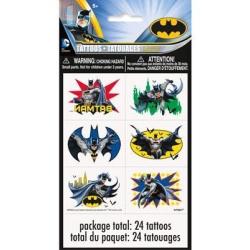 Batman 4 ct Sheets with 80 Stickers and 4 ct Sheets with 24 Tattoos by BT