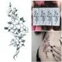 Tattoos Temporaires Floraux Sexy pour Femmes – Collection Serpent et Cerise (4 Feuilles) Tattoos Temporaires Floraux Sexy pour Femmes – Collection Serpent et Cerise (4 Feuilles)