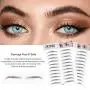 DKAF 2 Pcs 3D Hair-Like Authentic Eyebrows, Waterproof Imitation Ecological Natural Tattoo Eyebrow Stickers, Grooming Shaping Brow Shaper Makeup Eyebrow Transfer-E12 DKAF 2 Pcs 3D Hair-Like Authentic Eyebrows, Waterproof Imitation Ecological Natural Tattoo Eyebrow Stickers, Grooming Shaping Brow Shaper Makeup Eyebrow Transfer-E12