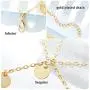 Goldene kleine Münz Haarband Boho Festival Hochzeit Kopfschmuck Haarband Frühlings/Sommer/Weihnachten Schmuck für Frauen und Mädchen