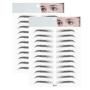 DKAF 2 Pcs 3D Hair-Like Authentic Eyebrows, Waterproof Imitation Ecological Natural Tattoo Eyebrow Stickers, Grooming Shaping Brow Shaper Makeup Eyebrow Transfer-E14