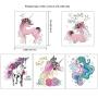 Unicorn Temporary Tattoos for Children Kids Girls(45Sheets),Konsait Great Girls Fake Stickers Waterproof Rainbow Unicorn Kids Birthday Party Favors Decorations Birthday Party Gift Bag Fillers