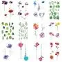 WYUEN 12 PCS/lot Flower Temporary Tattoo Sticker for Women Men Fake Tatoo Body Art Adult Waterproof Hand Stickers 9.8X6cm (FW12-19) WYUEN 12 PCS/lot Flower Temporary Tattoo Sticker for Women Men Fake Tatoo Body Art Adult Waterproof Hand Stickers 9.8X6cm (FW12-19)