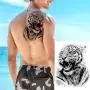 COKTAK 11 Sheets Cool Full Arm Temporary Tattoos For Men Body Sleeve Fake Military Warrior Tattoo Stickers Rose Beast Wolf Lion Tiger Eye Totem Extra Large Tatoos Women Leg Half Armband Animal Adults COKTAK 11 Sheets Cool Full Arm Temporary Tattoos For Men Body Sleeve Fake Military Warrior Tattoo Stickers Rose Beast Wolf Lion Tiger Eye Totem Extra Large Tatoos Women Leg Half Armband Animal Adults