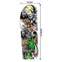 Leoars Nightmare Before Christmas Sticker,Halloween Large Full Arm Sleeve Tattoos, 6-Sheet Fake Women Men Tattoo Stickers for Adult Kids Halloween Makeup